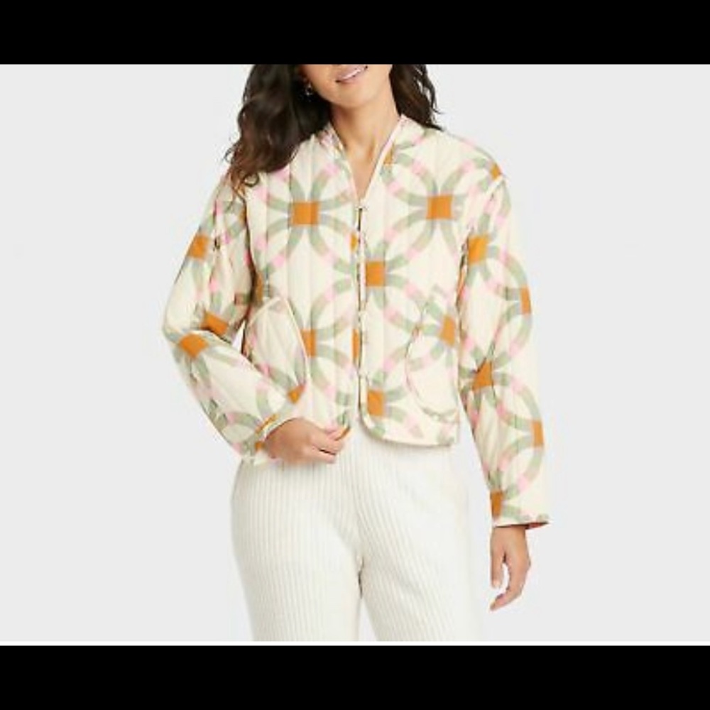 Target universal thread quilt jacket